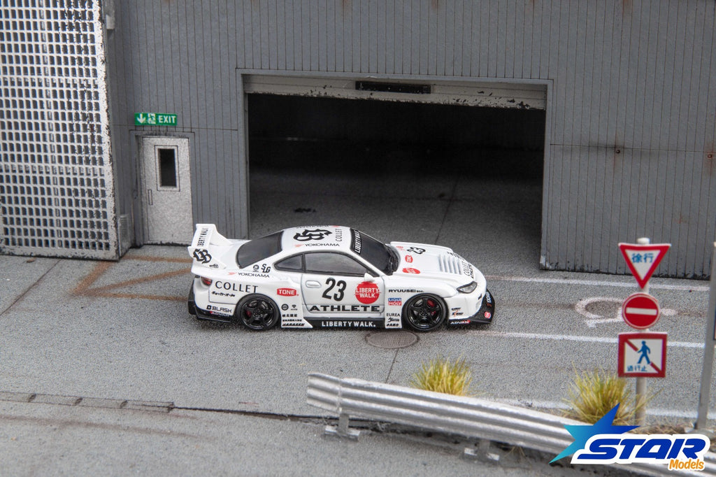 Star Models 1:64 S15 Silvia Widebody Modified Version Diecast Model.
