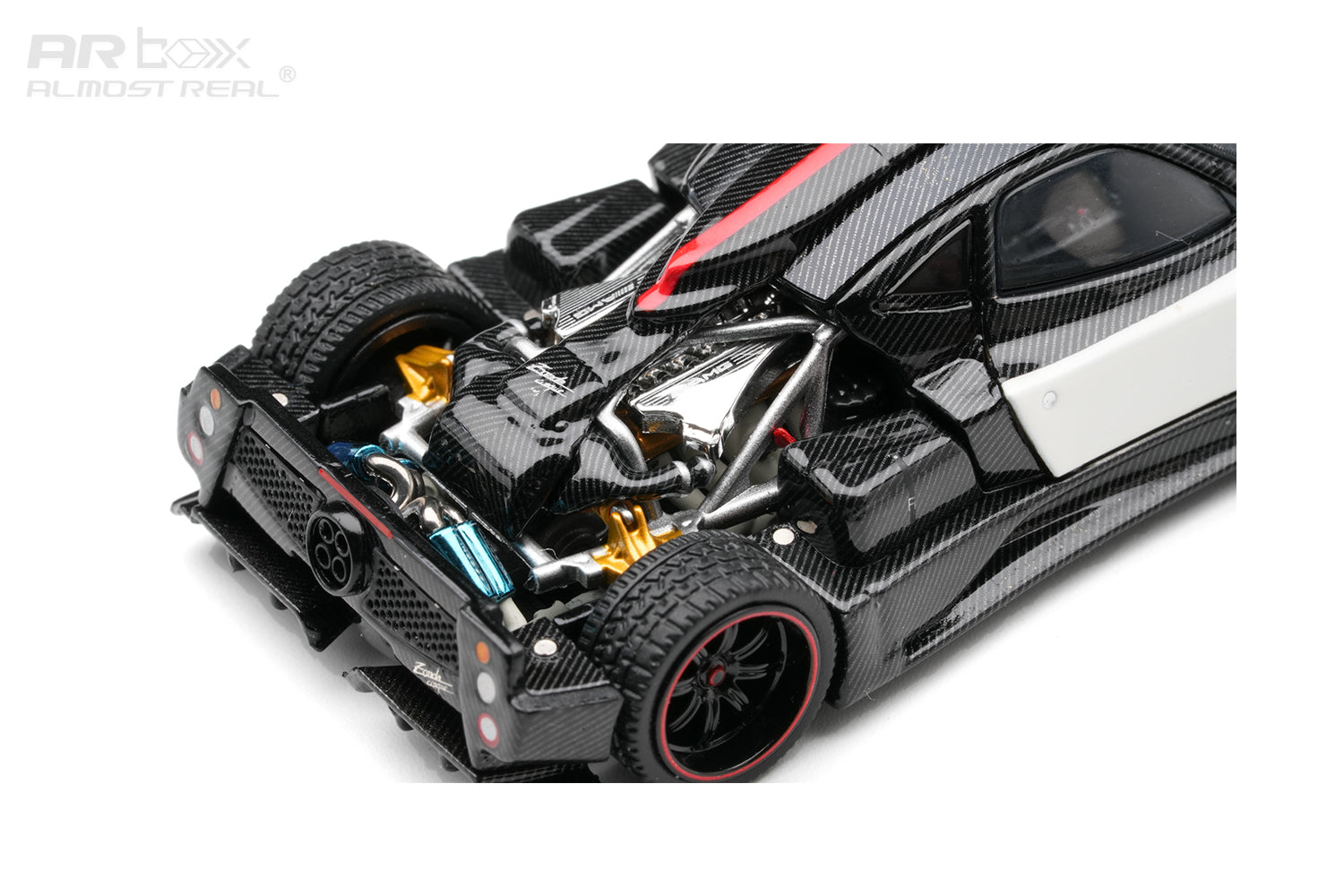 AR BOX Pagani Zonda Cinque Coupe - 2009 - Bianco Benny