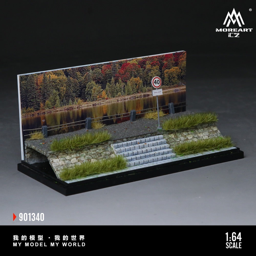 MoreArt 1:64 Waterfront Village Miniature Scene Model Series