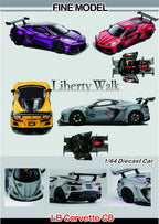 FINE MODEL 1/64 LB Corvette C8