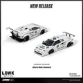 INNO 1/64 - LIBERTY WALK COUNTACH With Chase Car