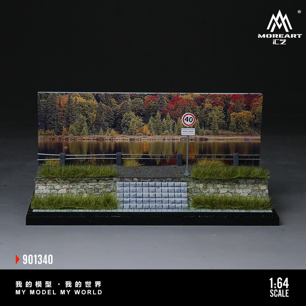 MoreArt 1:64 Waterfront Village Miniature Scene Model Series