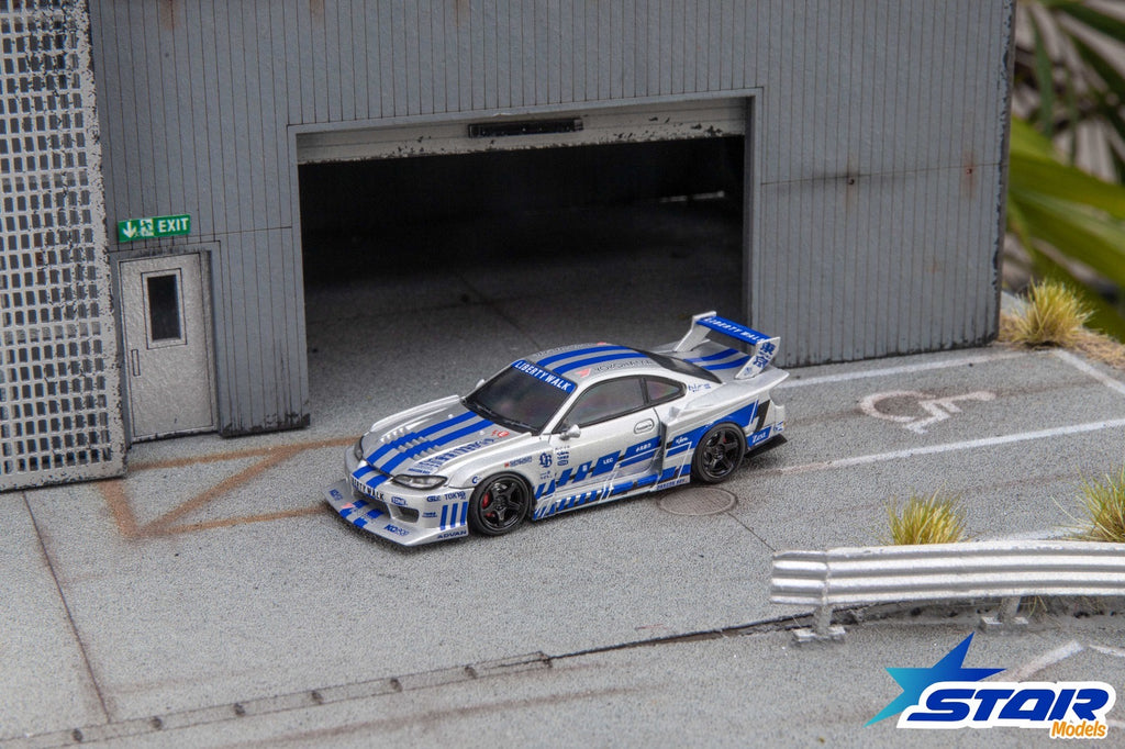 Star Models 1:64 S15 Silvia Widebody Modified Version Diecast Model.