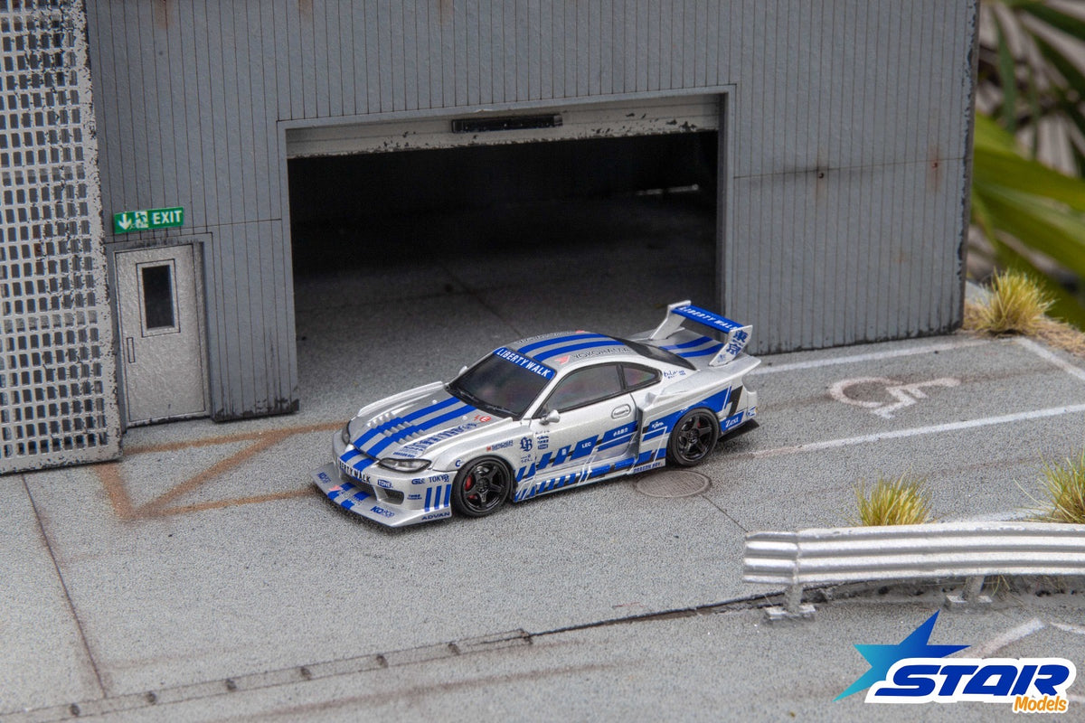 Star Models 1:64 S15 Silvia Widebody Modified Version Diecast Model.