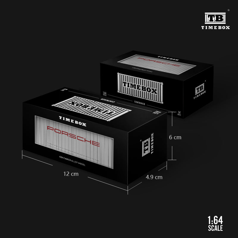TimeBox 1:64 container – Porsche Edition TB640121, side view
