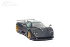 Almost Real 1:18 Pagani Zonda F - 2005 - Matt Carbon Black with Red Stripe 850411001