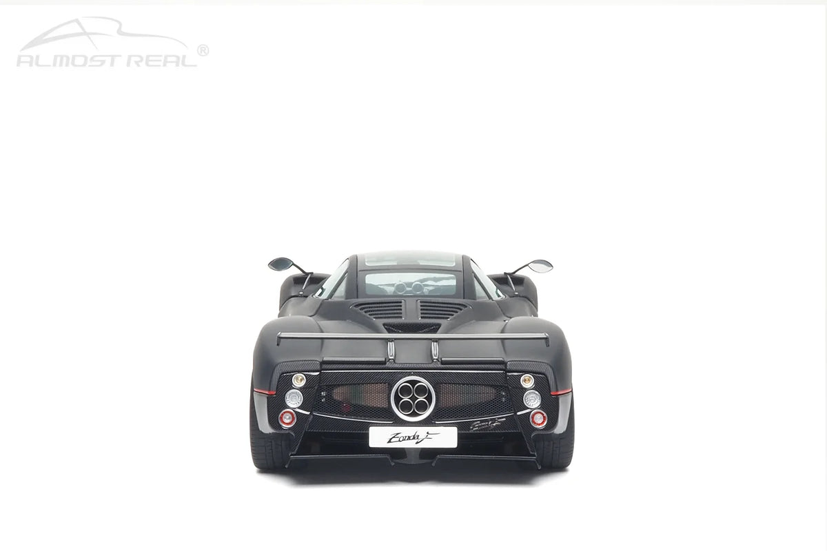 Almost Real 1:18 Pagani Zonda F - 2005 - Matt Carbon Black with Red Stripe 850411001