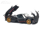 Almost Real 1:18 Pagani Zonda F - 2005 - Matt Carbon Black with Red Stripe 850411001