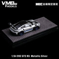 VMB 1/64 992 GT3 RS metallic silver | HEC Exclusive
