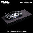 VMB 1/64 992 GT3 RS metallic silver | HEC Exclusive