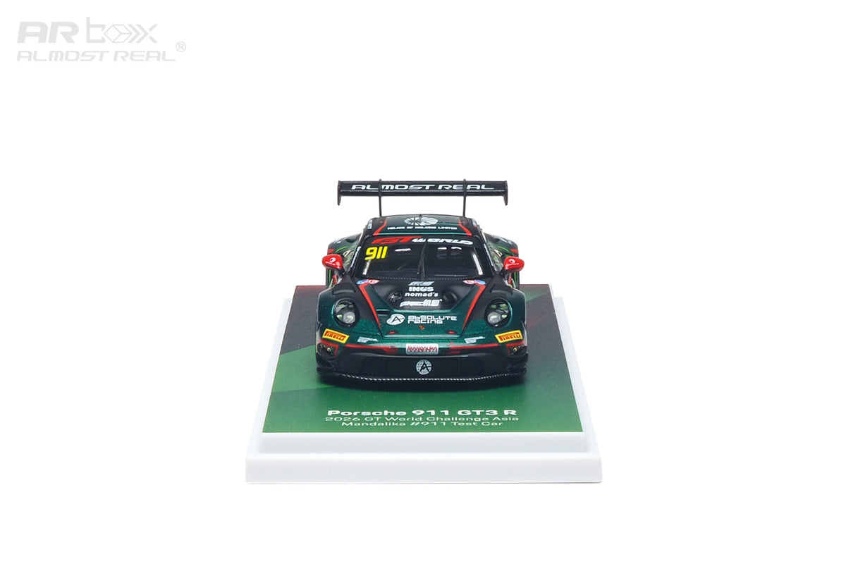 Porsche 911 GT3 R 2026 GT World Challenge Asia Mandalika #911 Test Car