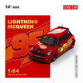 Cool Car 1:64 Mini Cooper Lightning McQueen livery diecast model