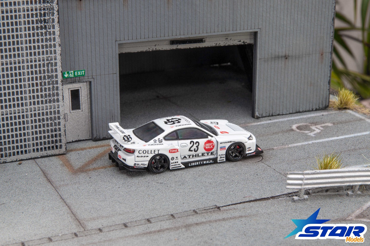 Star Models 1:64 S15 Silvia Widebody Modified Version Diecast Model.