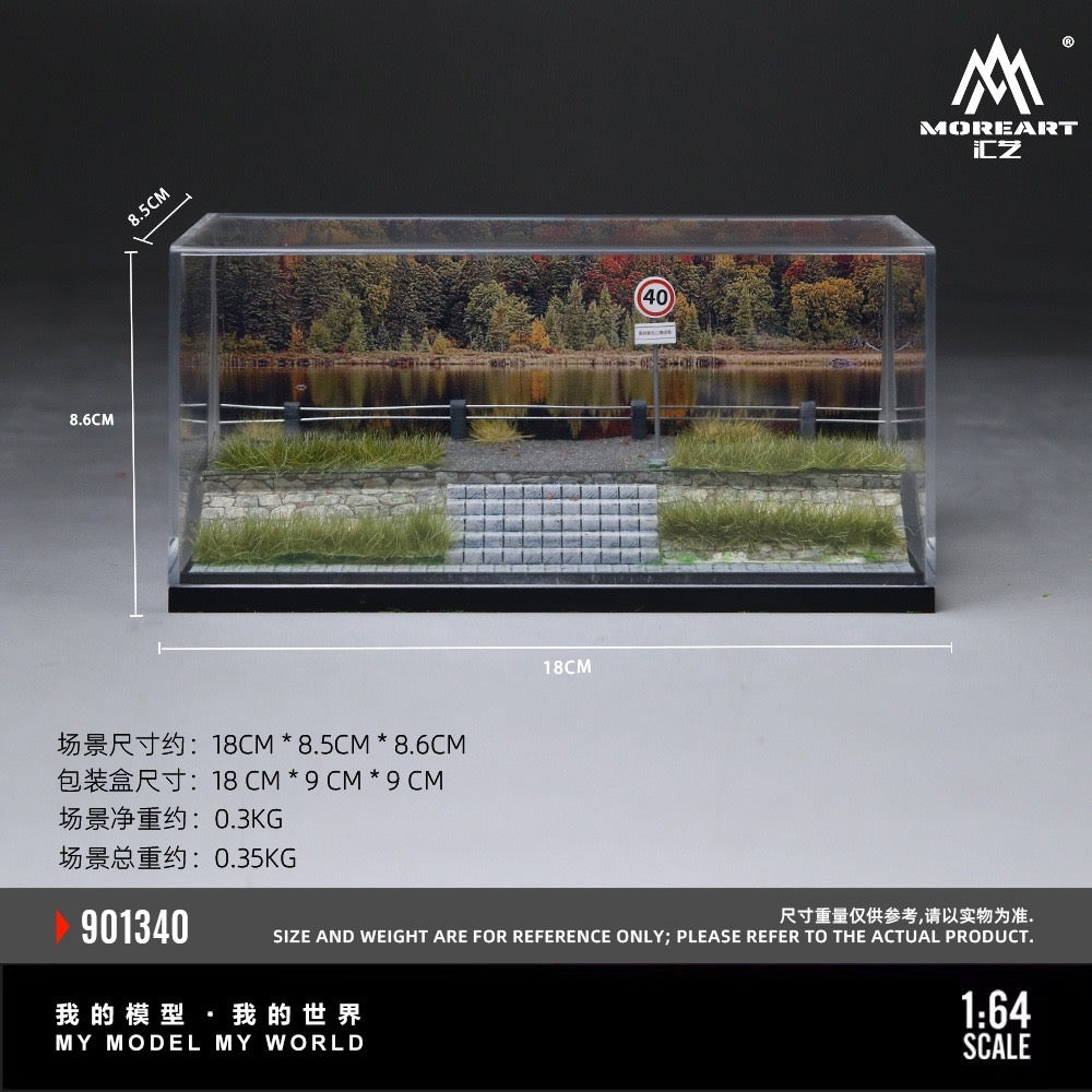 MoreArt 1:64 Waterfront Village Miniature Scene Model Series