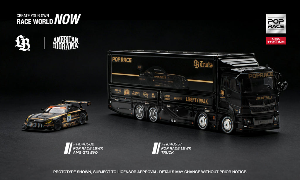 POP RACE LBWK TRUCK BLACK