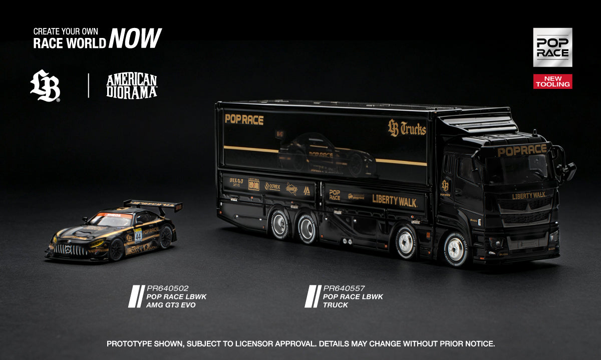 POP RACE LBWK TRUCK BLACK