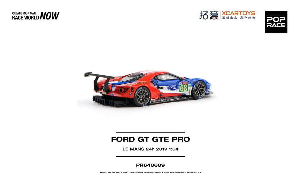 POP RACE FORD GT GTE PRO LE MANS 24H 2019