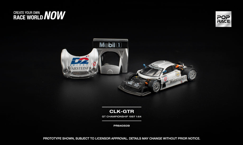 POP RACE MERCEDES-BENZ AMG CLK GTR FIA GT CHAMPIONSHIP 1997
