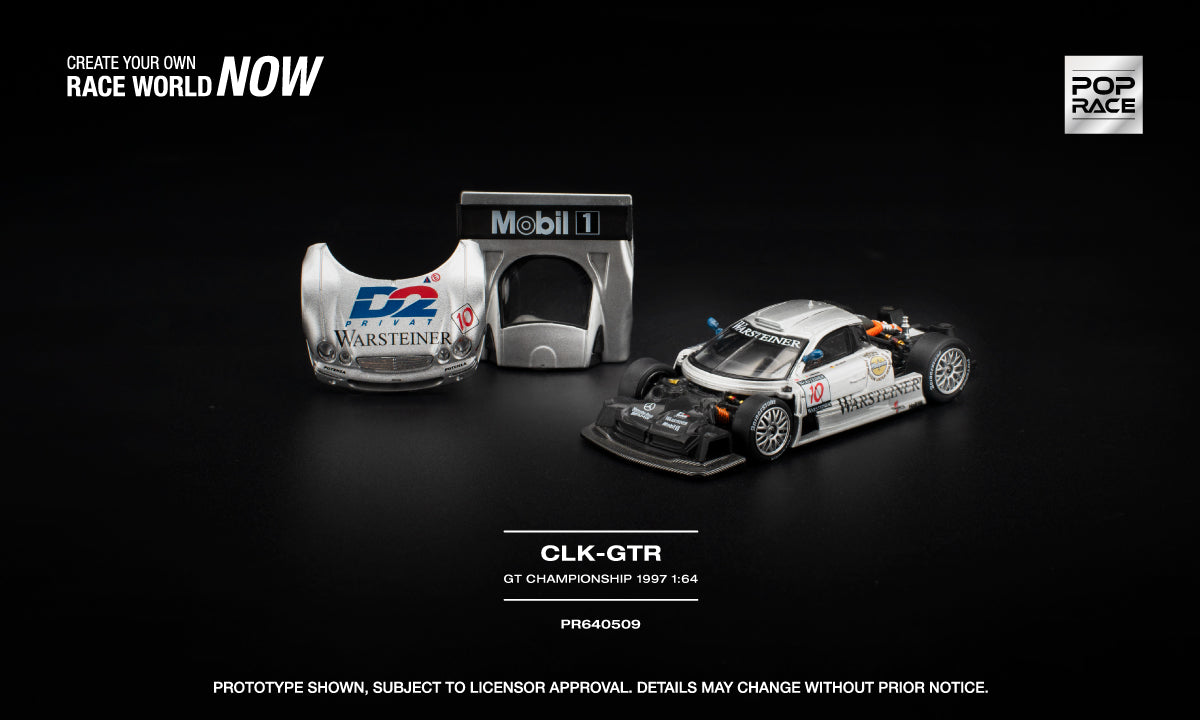 POP RACE MERCEDES-BENZ AMG CLK GTR FIA GT CHAMPIONSHIP 1997