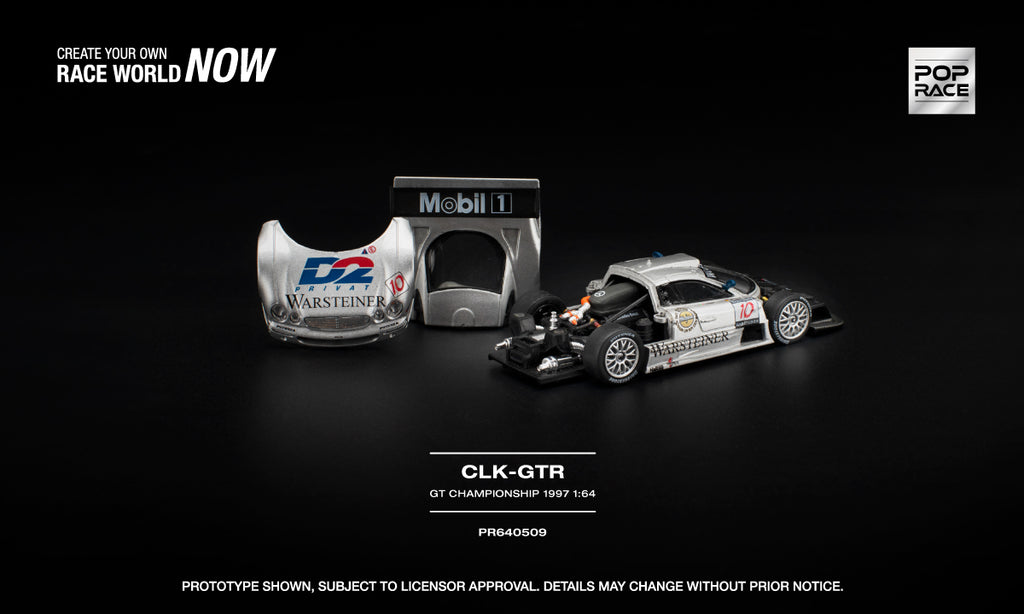 POP RACE MERCEDES-BENZ AMG CLK GTR FIA GT CHAMPIONSHIP 1997