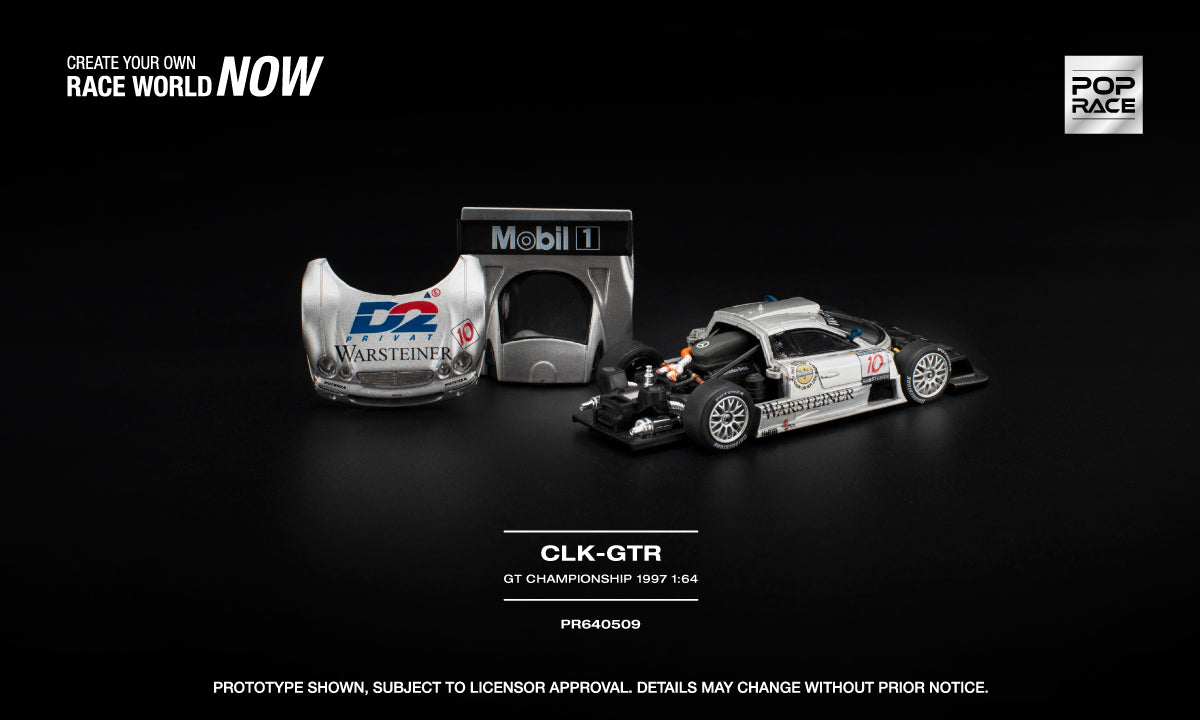 POP RACE MERCEDES-BENZ AMG CLK GTR FIA GT CHAMPIONSHIP 1997