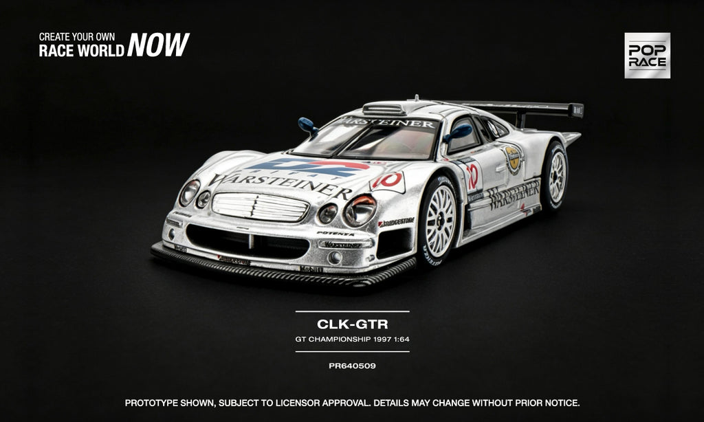POP RACE MERCEDES-BENZ AMG CLK GTR FIA GT CHAMPIONSHIP 1997