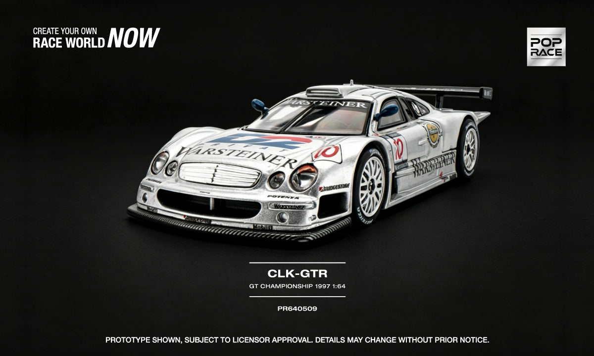 POP RACE MERCEDES-BENZ AMG CLK GTR FIA GT CHAMPIONSHIP 1997