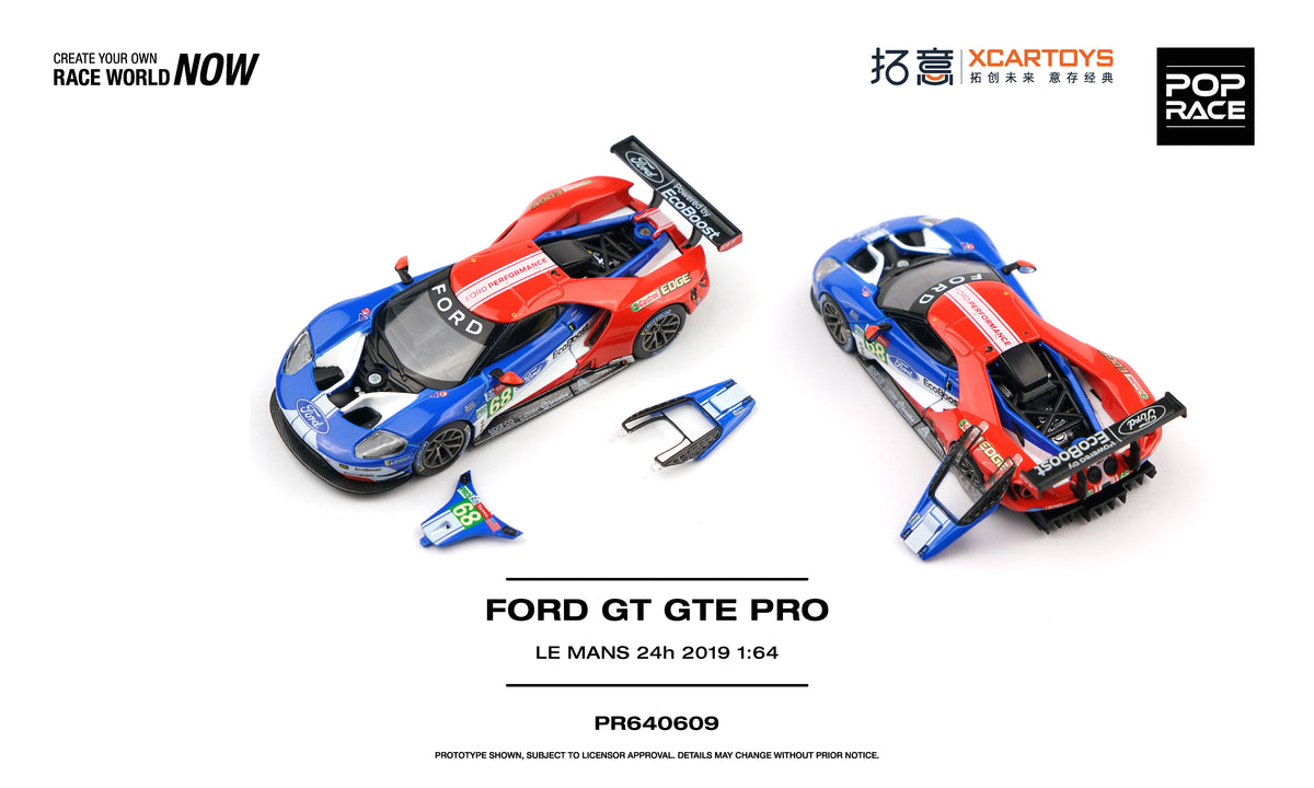 POP RACE FORD GT GTE PRO LE MANS 24H 2019