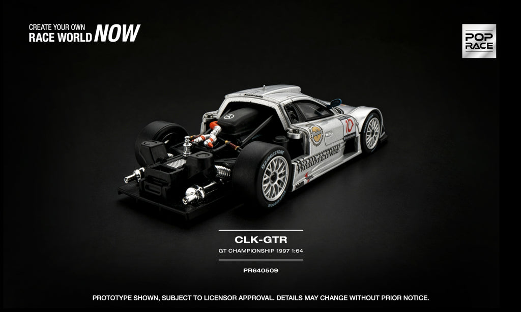 POP RACE MERCEDES-BENZ AMG CLK GTR FIA GT CHAMPIONSHIP 1997