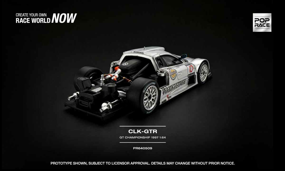 POP RACE MERCEDES-BENZ AMG CLK GTR FIA GT CHAMPIONSHIP 1997