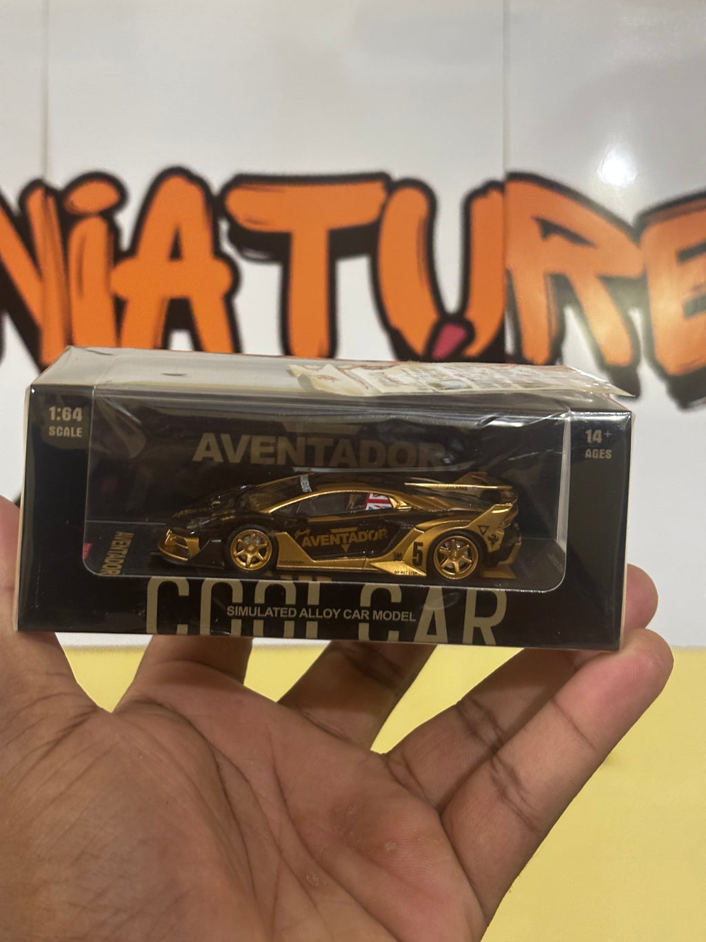 Cool Car Lamborghini GT EVO - V5 Black & Gold Livery + Water DecalS