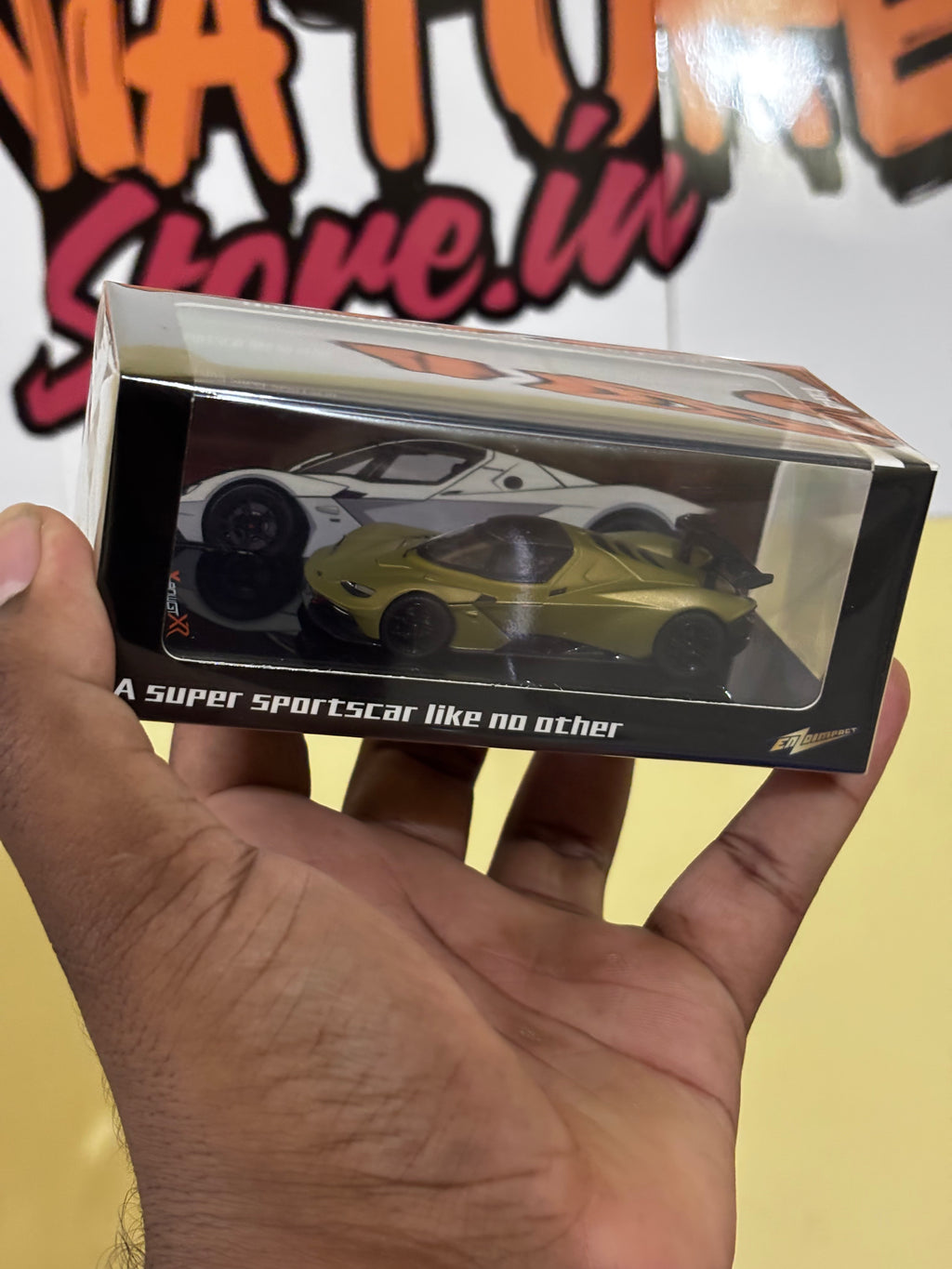 ATS x ENZOIMPACT collaboration 1:64 KTM X-BOW GT-XR Matte Gold