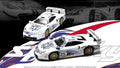 Sparky 1/64 Porsche 911 GT1 EVO 24h LE MANS 1997 H.J.STUCK - T.BOUTSEN #25 & #26 (YCOMBO64022)