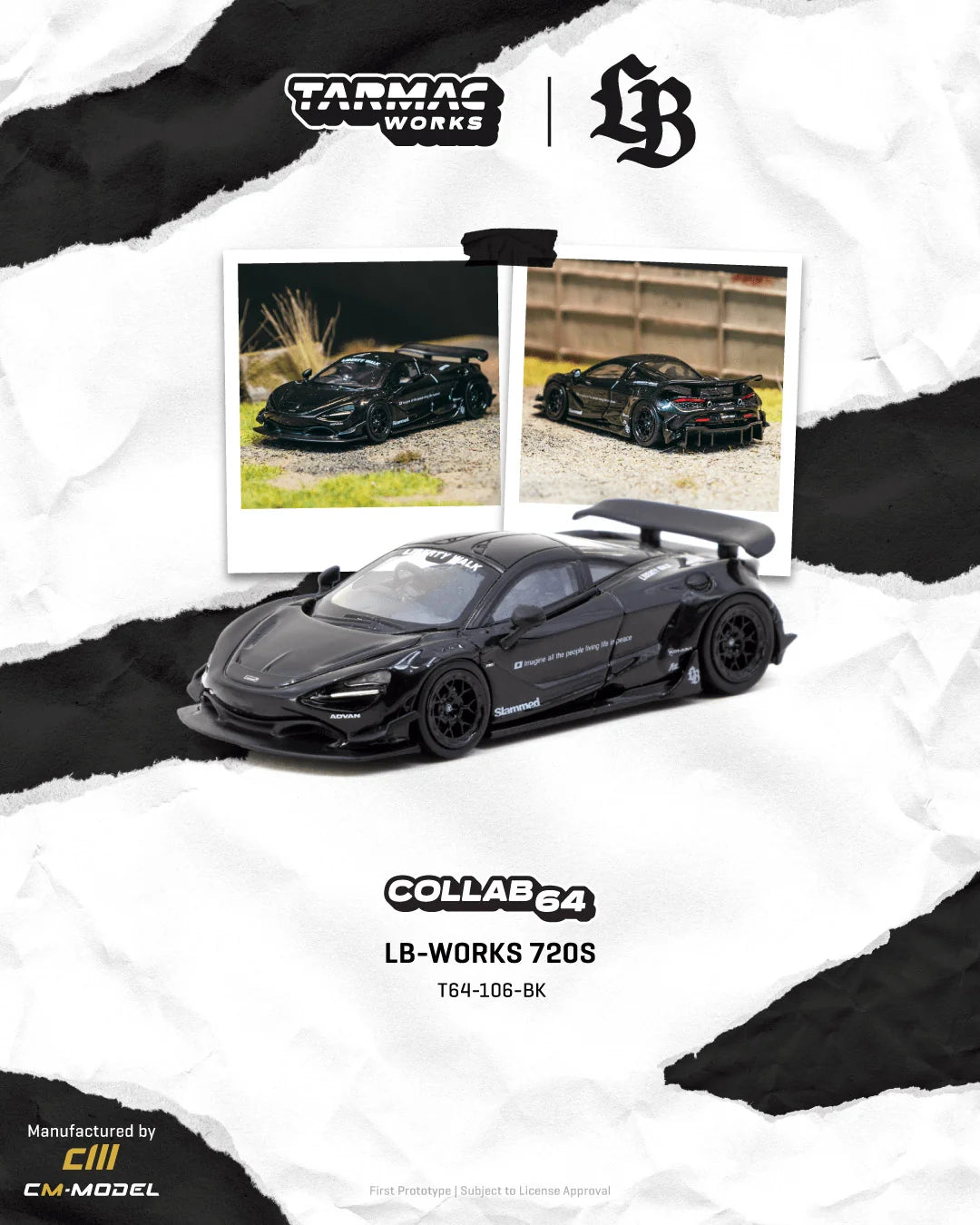 Tarmac Works 1:64 LB-WORKS McLaren 720S