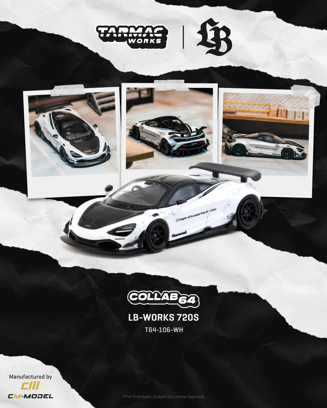 Tarmac Works 1:64 LB-WORKS McLaren 720S