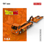 COOLCAR 1:64 H300 flat transport trailer - Dragon Ball