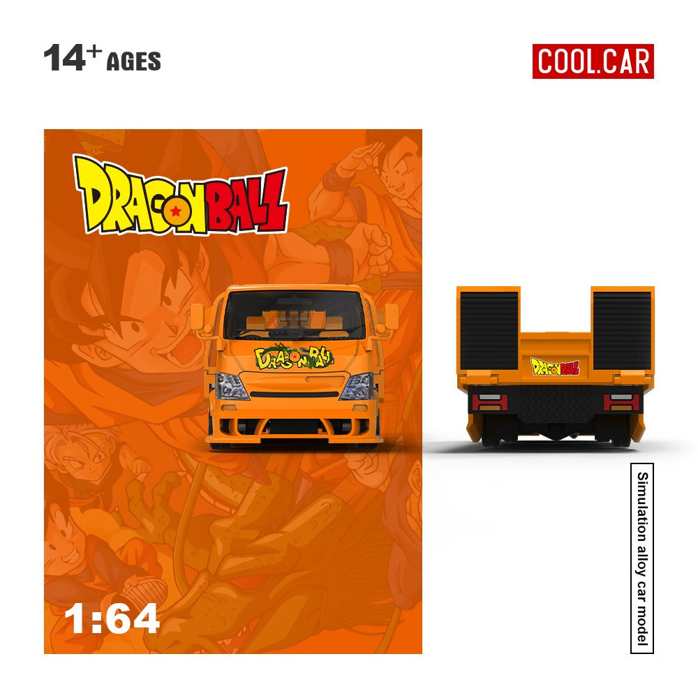 COOLCAR 1:64 H300 flat transport trailer - Dragon Ball