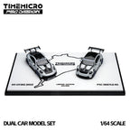 TimeMicro × PSC Design 1/64 992 GT3 RS & Beetle RS Nürburgring Dual Car Set