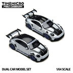 TimeMicro × PSC Design 1/64 992 GT3 RS & Beetle RS Nürburgring Dual Car Set