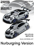 TimeMicro × PSC Design 1/64 992 GT3 RS & Beetle RS Nürburgring Dual Car Set