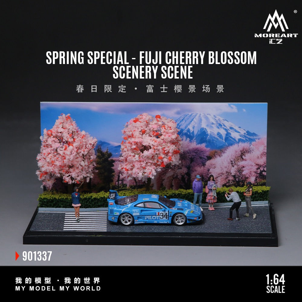 MoreArt 1:64 Spring Special Offer - Fuji Cherry Scenery Scene