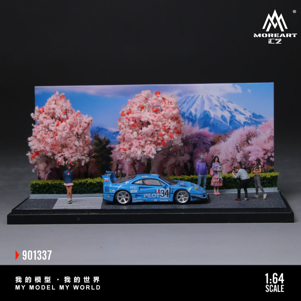 MoreArt 1:64 Spring Special Offer - Fuji Cherry Scenery Scene