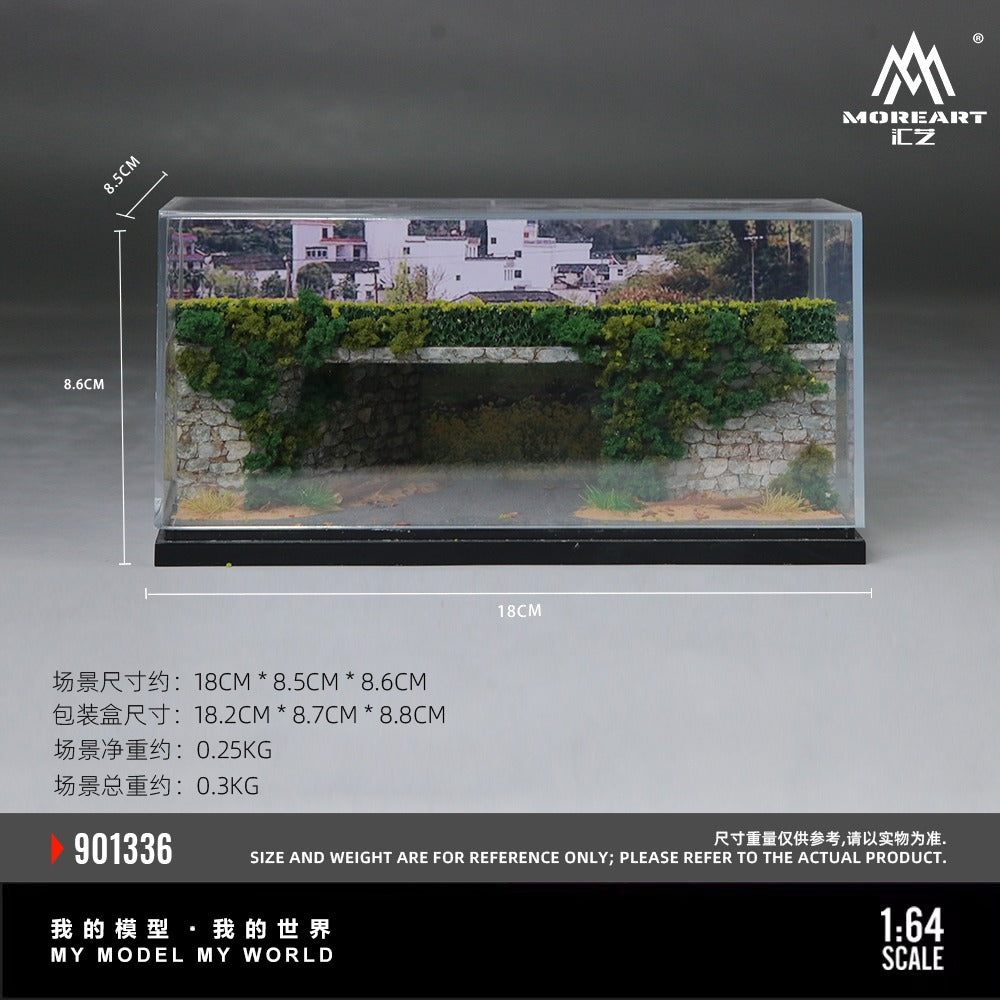MoreArt 1:64 Model of Rural Bridge Hole Scene