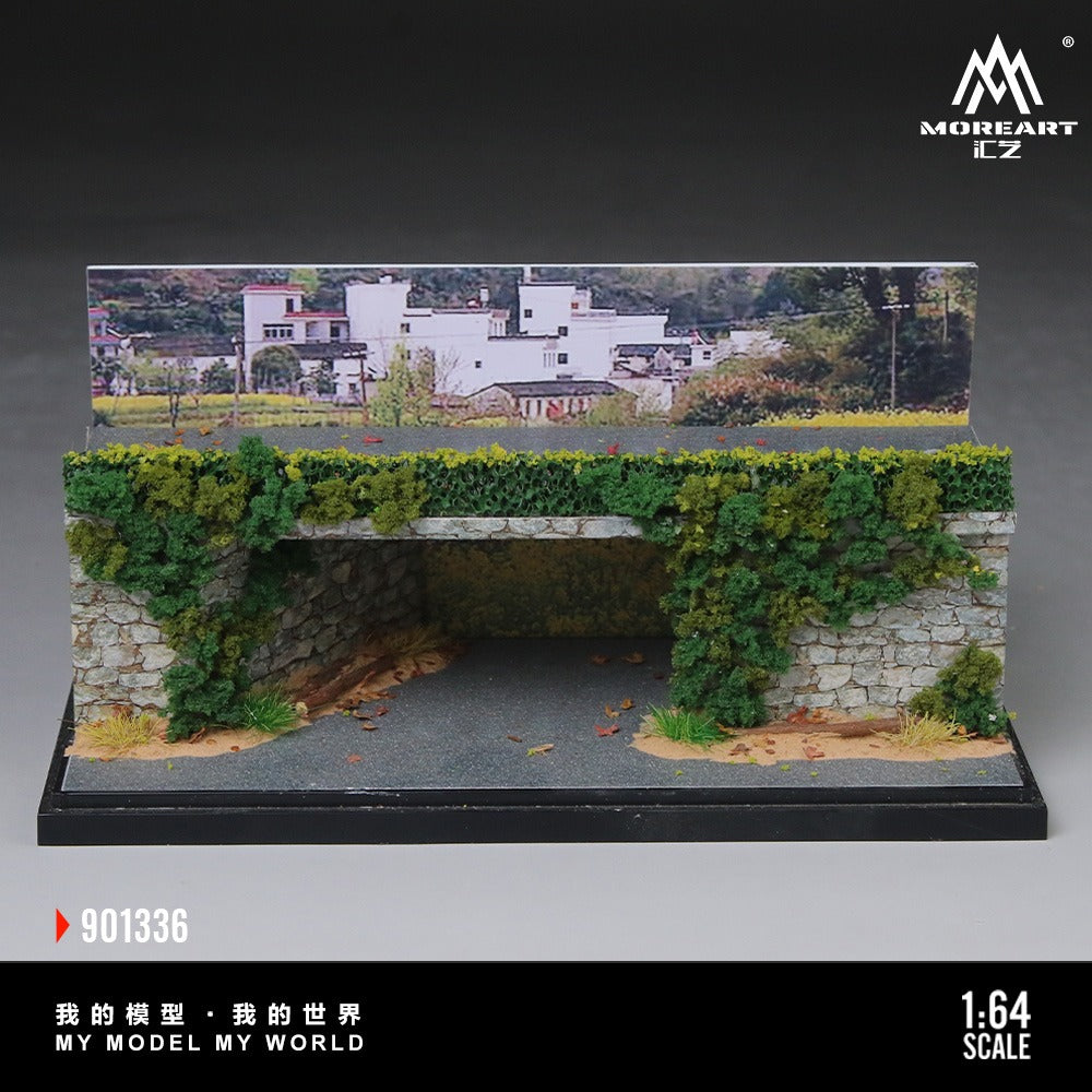 MoreArt 1:64 Model of Rural Bridge Hole Scene