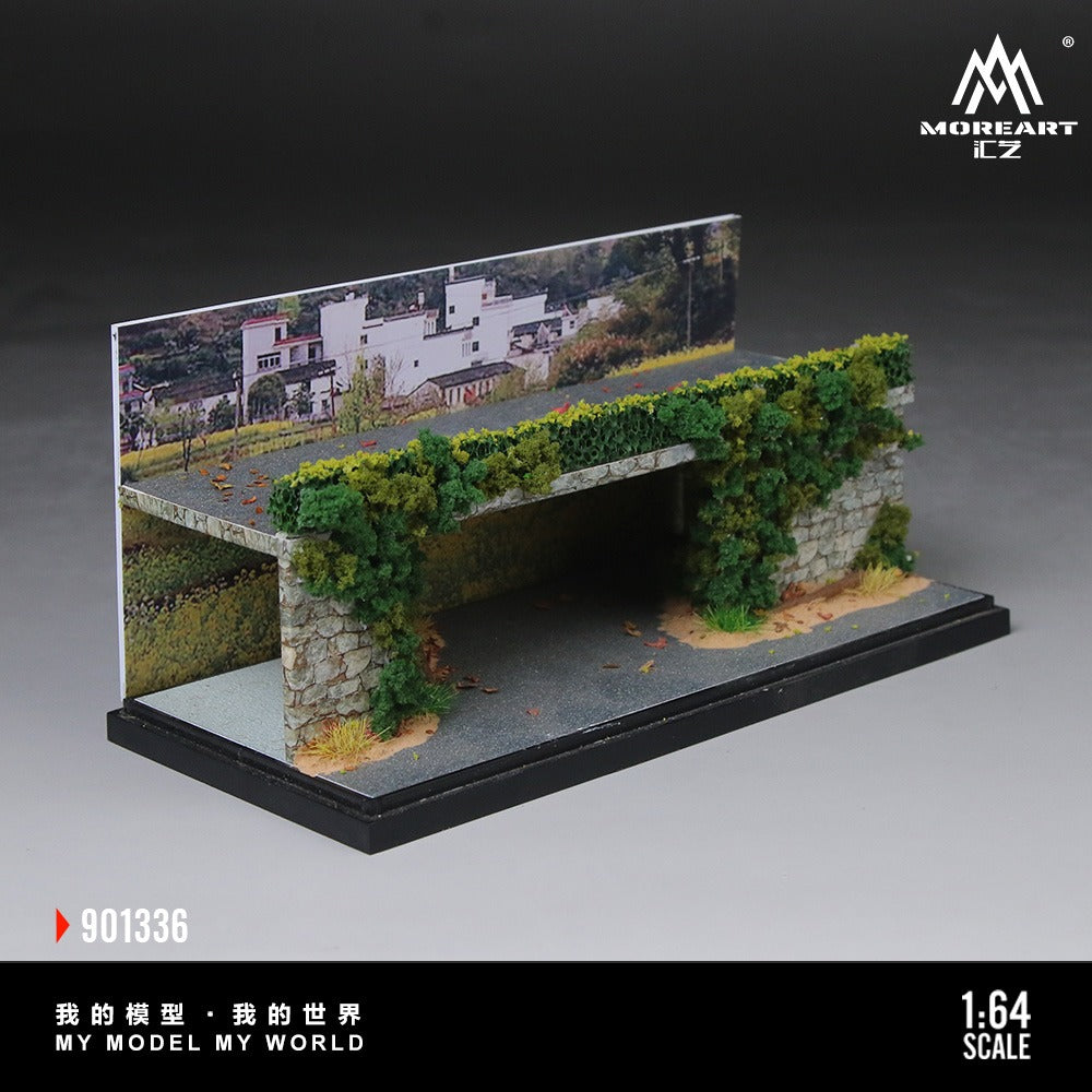 MoreArt 1:64 Model of Rural Bridge Hole Scene