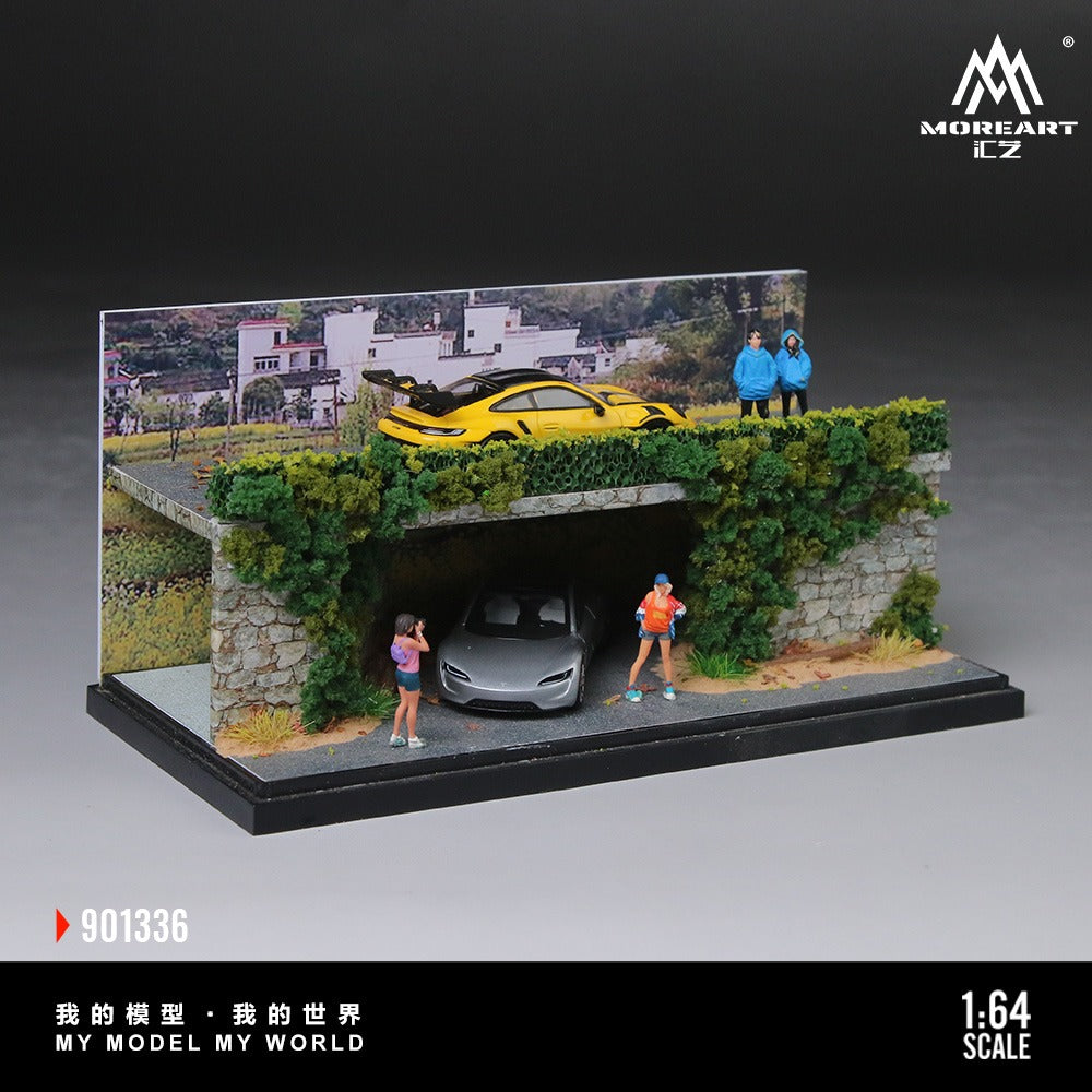 MoreArt 1:64 Model of Rural Bridge Hole Scene