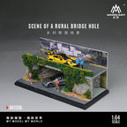 MoreArt 1:64 Model of Rural Bridge Hole Scene