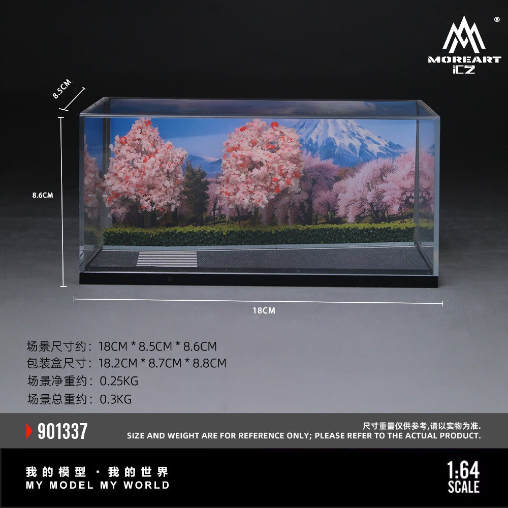 MoreArt 1:64 Spring Special Offer - Fuji Cherry Scenery Scene