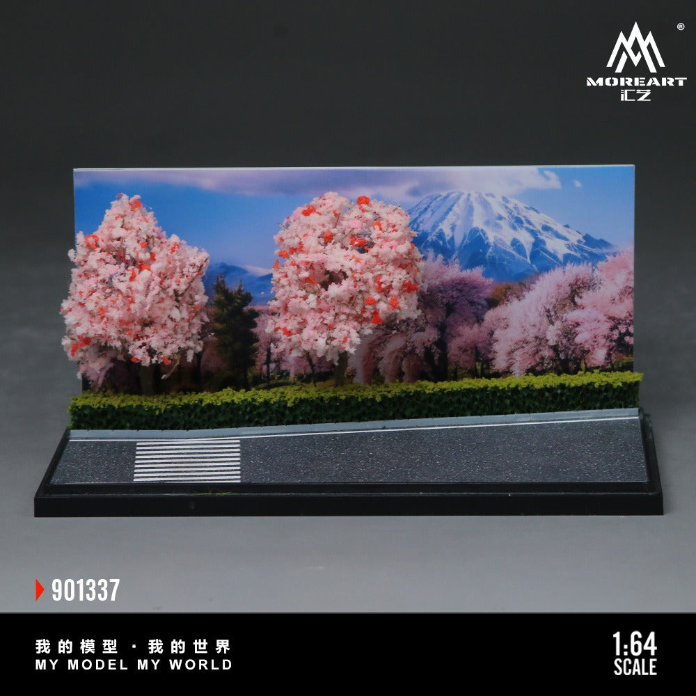 MoreArt 1:64 Spring Special Offer - Fuji Cherry Scenery Scene