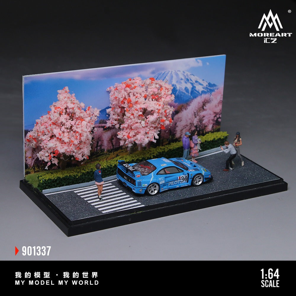 MoreArt 1:64 Spring Special Offer - Fuji Cherry Scenery Scene
